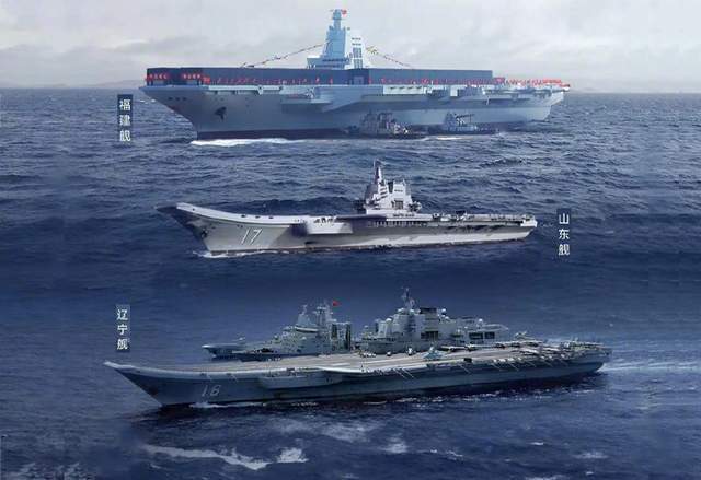 中国手握3艘航母,刚满足最低要求,更强大的还在后头