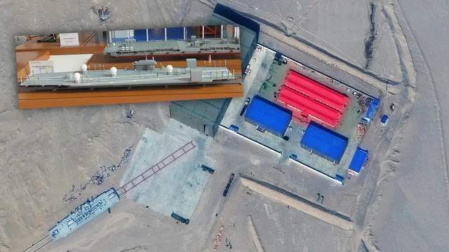 美媒：中国电子战舰造型奇特首度现身，中美电子对抗海空同步进行