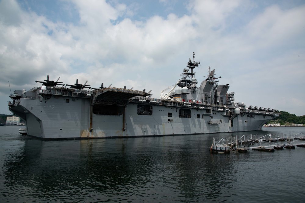 美军的黎波里号两栖攻击舰再次进入南海,此前曾在南海活动十天左右
