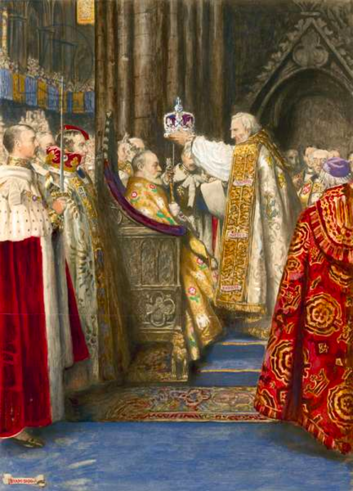 除了女王公开说它非常重以外,维多利亚女王直接给自己