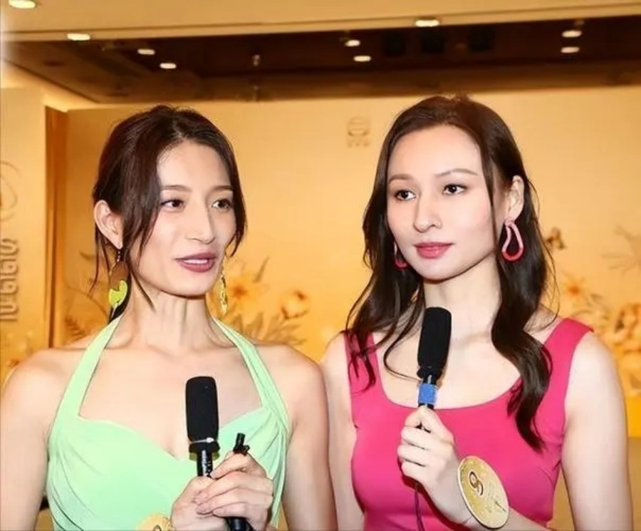 落选港姐邢慧敏自信爆棚对记者表示落选原因不在自身而在评判