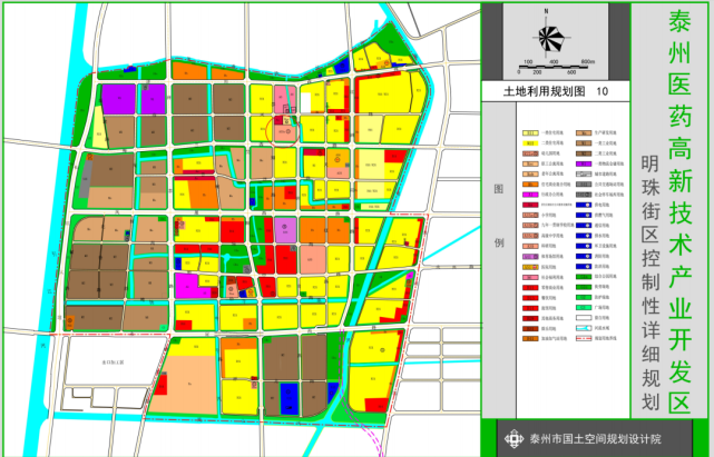 泰州城南规划图图片
