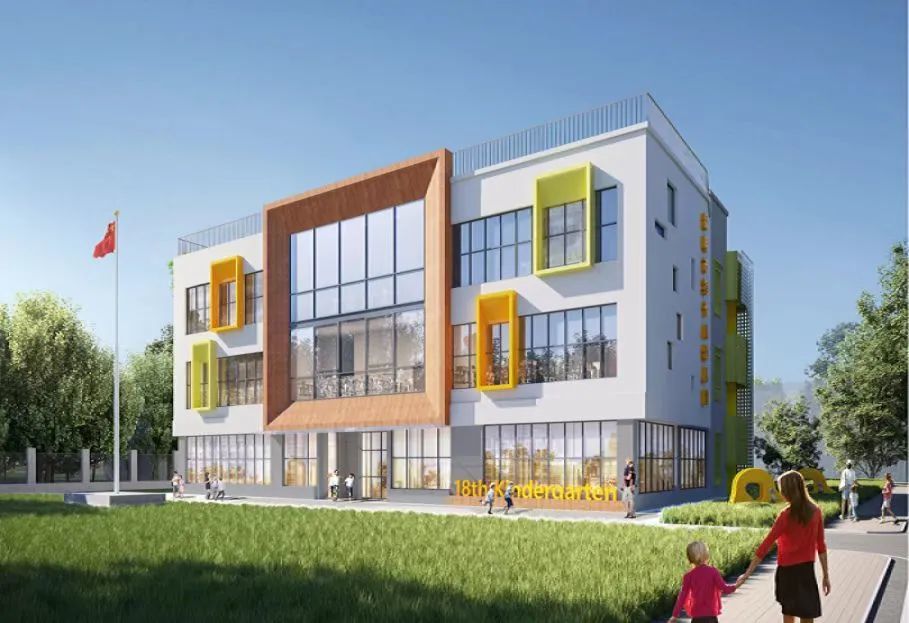 早fun丨效果图公布云南首个装配式钢结构建筑幼儿园来了