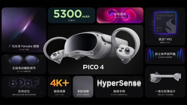 《骁龙XR2助力新一代PICO 4系列以技术为基，推动VR走向大众》