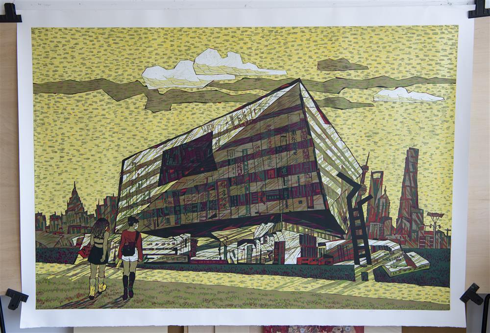 一幅画里的非凡十年上海图书馆东馆与时代同行从阅读到悦读