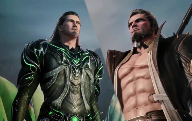 斗罗大陆八大腹肌王者公开玉小刚身材令人意外小舞鱼人线太完美了