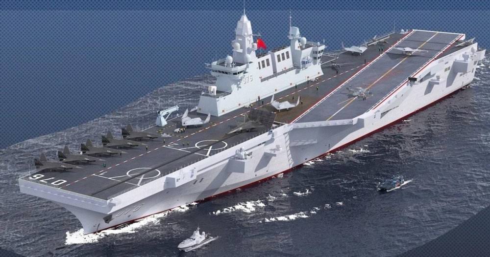 第三艘075服役在即海军将拥有11艘两栖舰可支撑跨海登陆作战