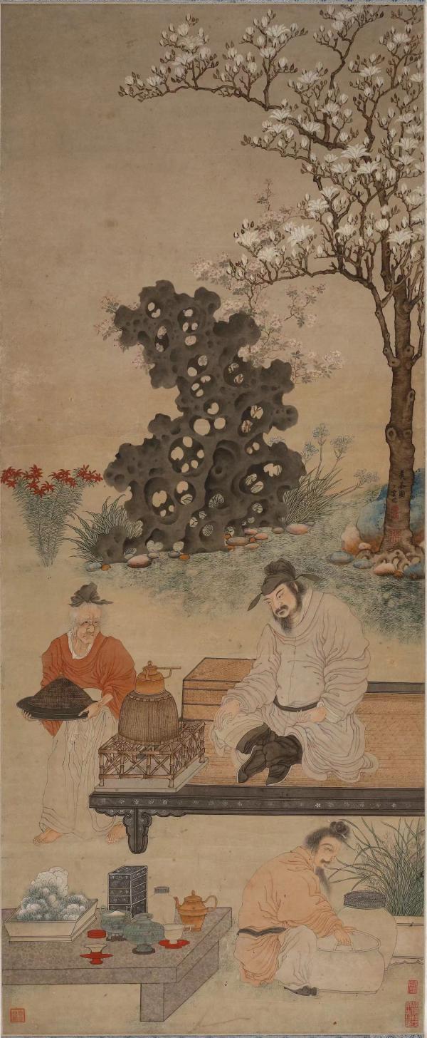 现场|来试人间第二泉:历代茶画茶书“惠山茶会”_腾讯新闻
