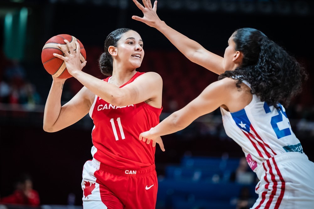 加拿大女篮19分大胜,闯入世界杯四强,将和美国女篮争夺决赛名额_腾讯