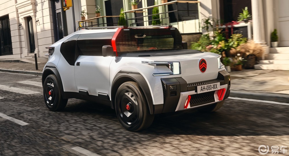雪铁龙Oli电动皮卡概念车发布可回收材料制造/注重经济性
