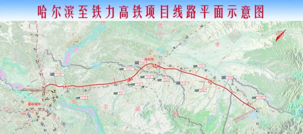 绥满高铁线路图图片