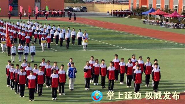 安图县安林中学举行田径运动会