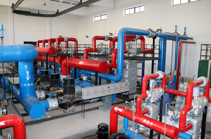 9月28日,嘉恒集团城市供热分公司在全面做好前期供热管网设施维检工作