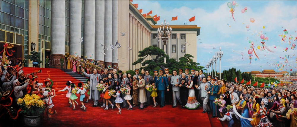 艺术 | 喜迎国庆 刘宇一艺术双展同开_腾讯新闻