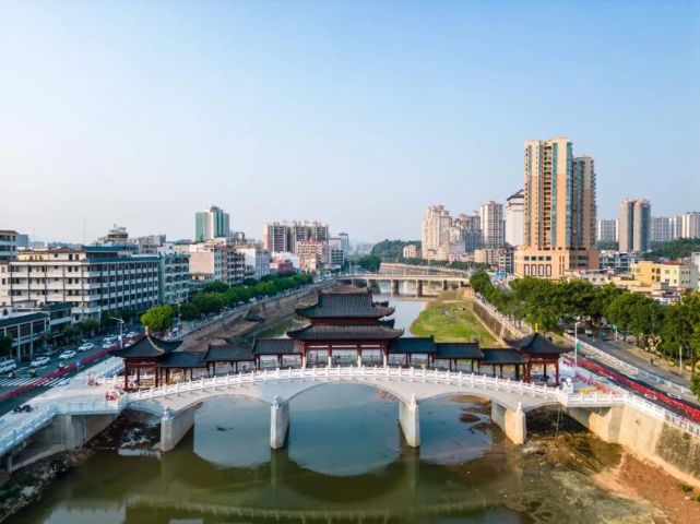 新兴文昌桥惊艳亮相 再现新州八景之"昌桥夜月"