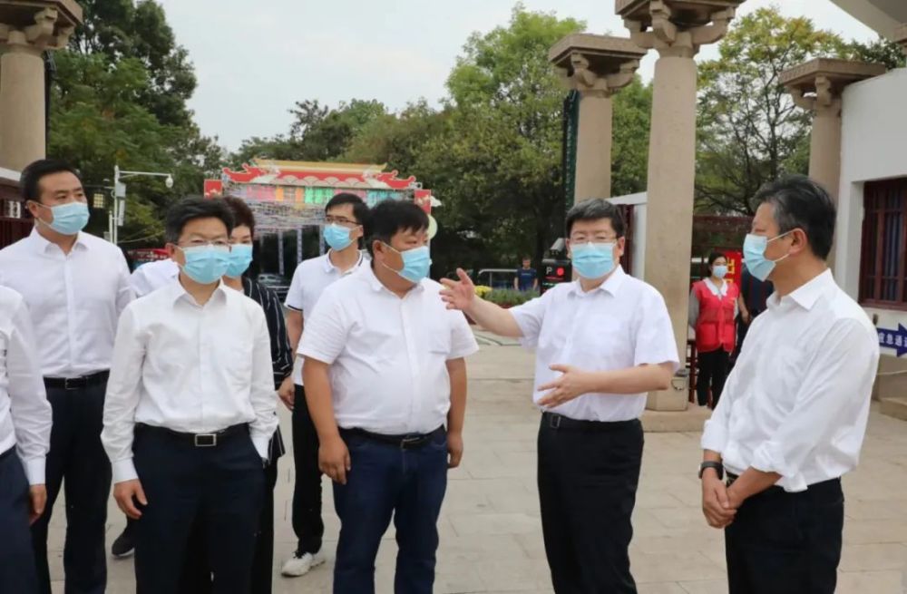 今天(9月30)下午,任泽锋督导检查疫情防控和安全生产