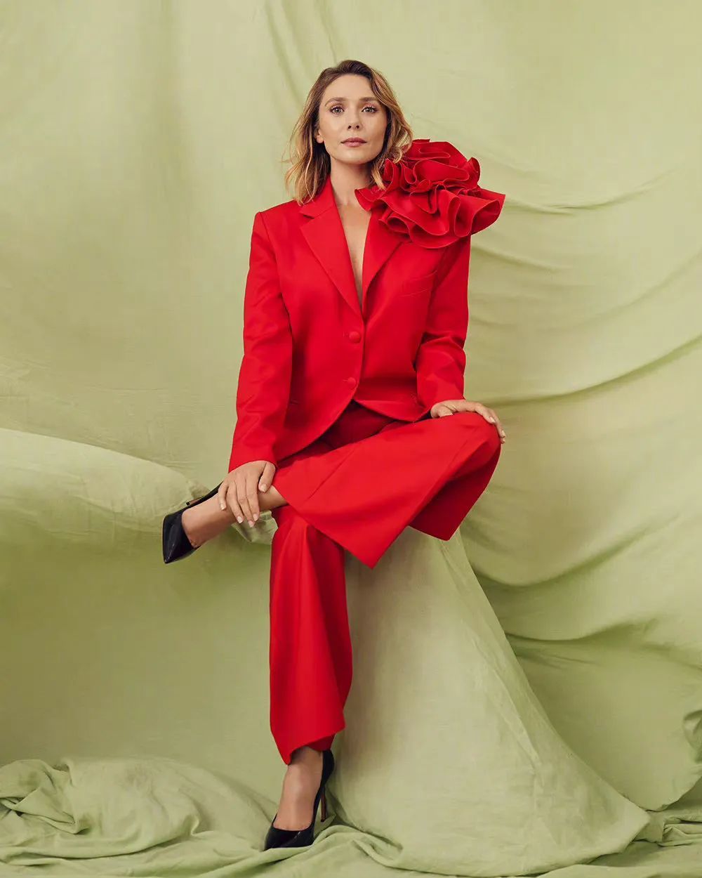 绯红女巫旺达伊丽莎白奥尔森知性登封写真