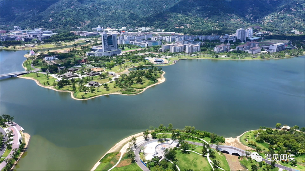 看闽侯丨旗山湖公园亮了更靓了