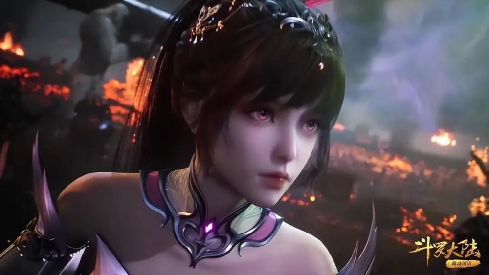 斗罗大陆,小舞换发色,白发破碎美,粉发可爱,最惊艳还是紫发插图2