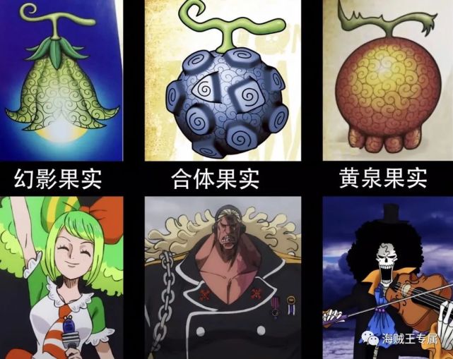 海贼王恶魔果实大公开,你能认出几个?