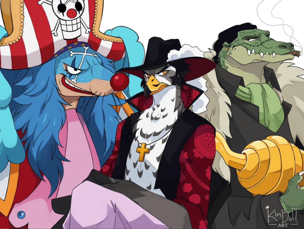 当海贼王人物动物化,路飞不用猜,乌索普很搞笑,巴基实在够滑稽