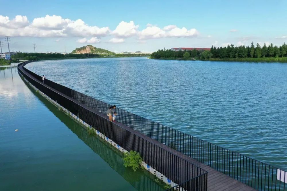 台州黄岩永宁江绿道每个断点都是美景_腾讯新闻