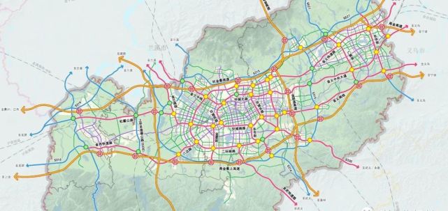 《金华市区综合交通规划(2021-2035年(草案)公告发布!涉及台州