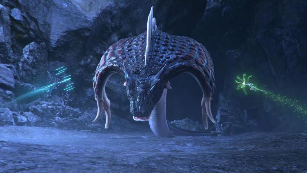 诛仙黑水玄蛇出现陆雪琪昏迷张小凡和碧瑶被困滴血洞