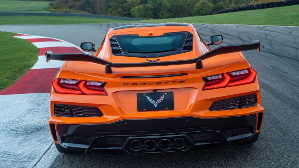 来自底特律的法拉利,2023款雪佛兰科尔维特z06大量实拍图发布_腾讯