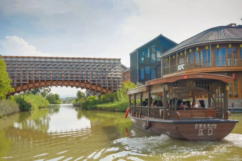 自由流淌的水乡生活江门古劳水乡旅游区带你感受渔商盛景