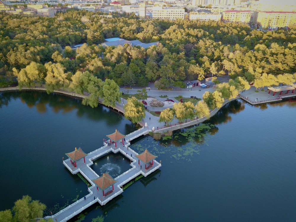 (美丽中国)吉林长春:南湖秋色美_腾讯新闻