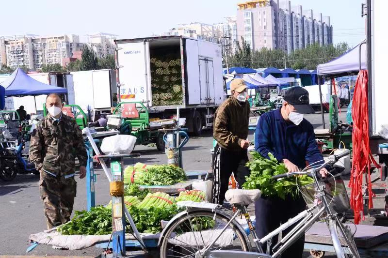 北京新发地市场蔬菜供应稳定交易正常600616第一食品