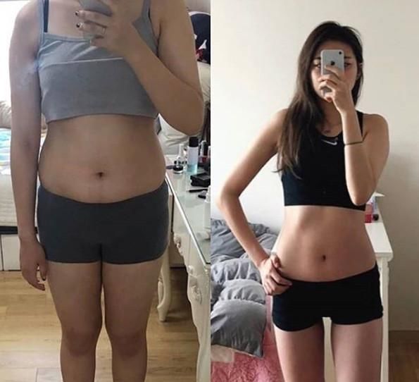 麦迪娜挺8个月孕肚健身,肚子太大支撑不住,双腿纤细白嫩太抢镜