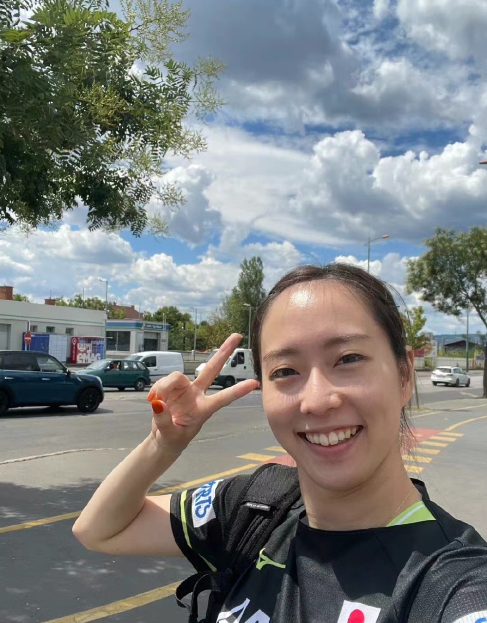 石川佳纯要来中国啦日本女将晒绝美自拍将从新加坡转机飞成都