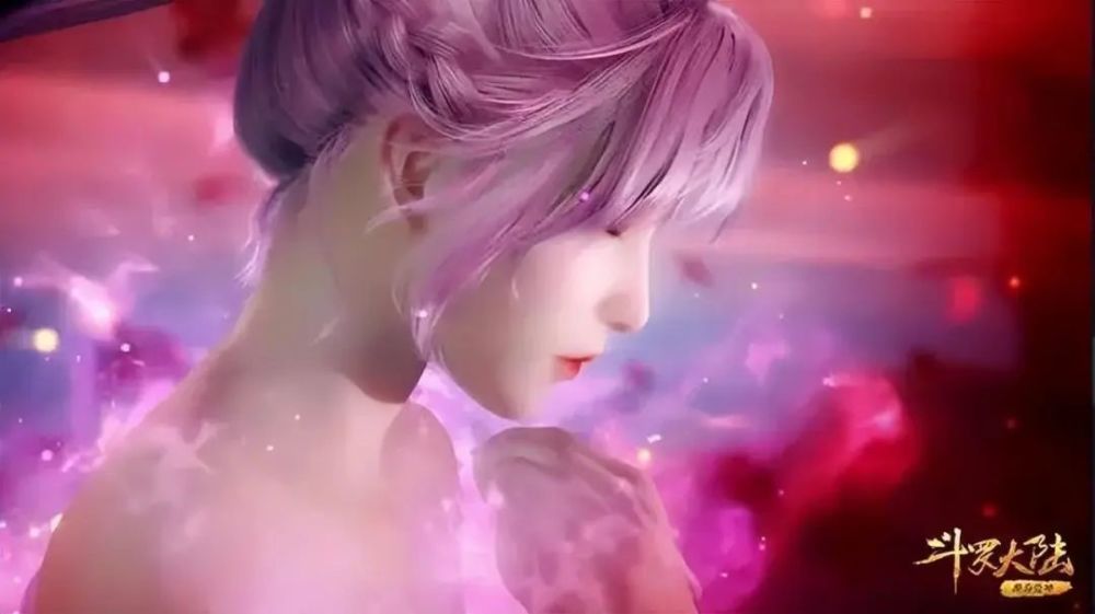 当然也不是纯粹的黑色,更类似于棕色,搭配上小舞如瀑布一般的头发,给