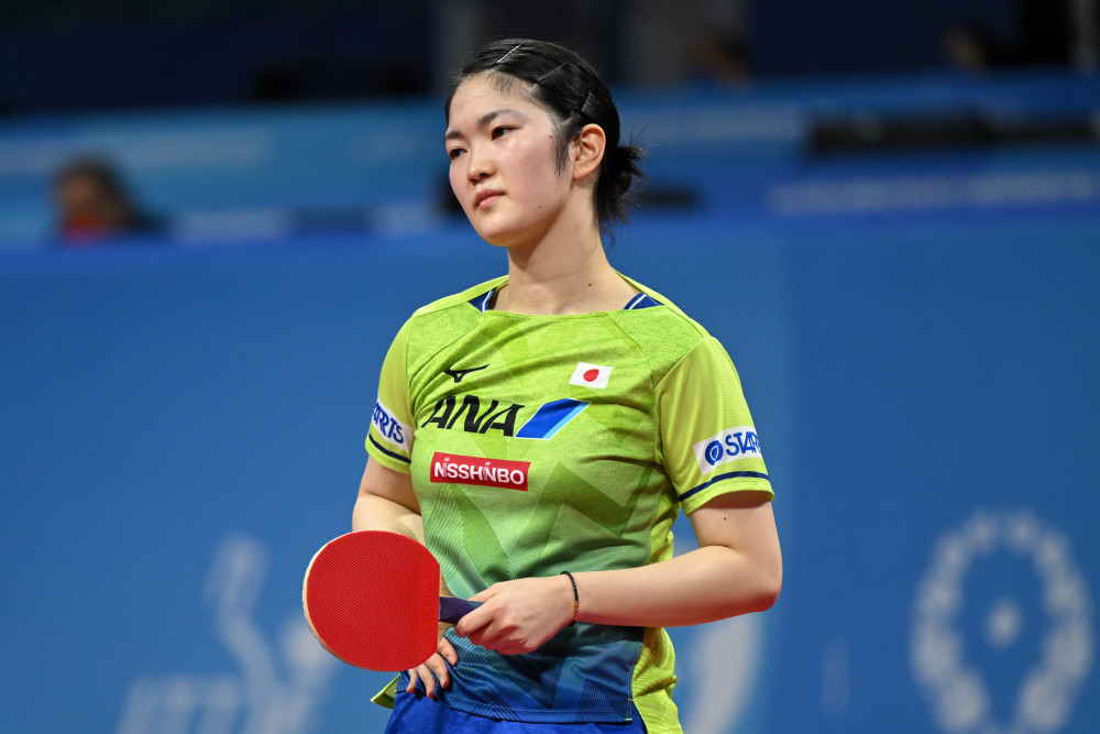 (体育)乒乓球——世乒赛团体赛:日本女队晋级决赛