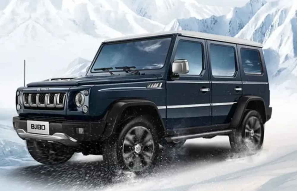 高大威猛的北汽bj60,性能和悍马有得一比,你准备好选择它了吗_腾讯