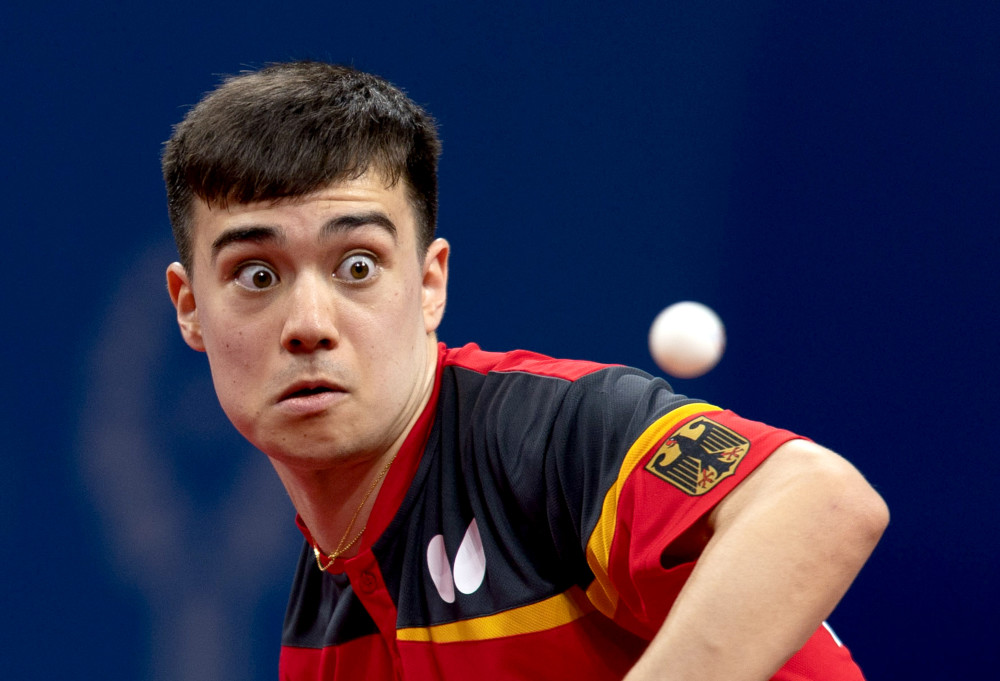 体育乒乓球世乒赛团体赛男子半决赛德国队晋级决赛