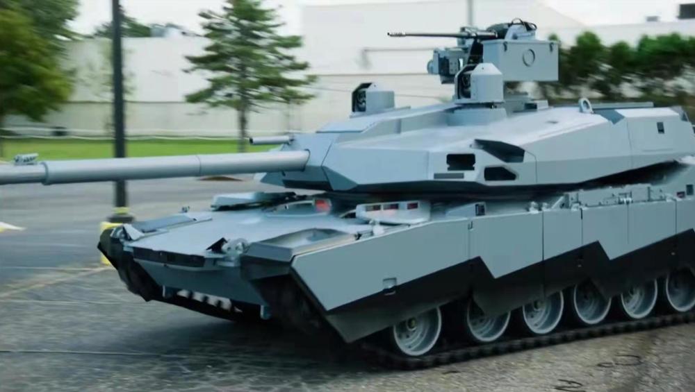 好像很印度,外形与传统的m1也没有本质区别,但至少比德国的豹2a8  ,也