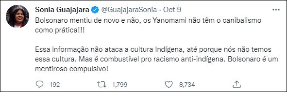 巴西总统博索纳罗被曝“食人”言论：我会吃印第安人，完全没问题002145中核钛白
