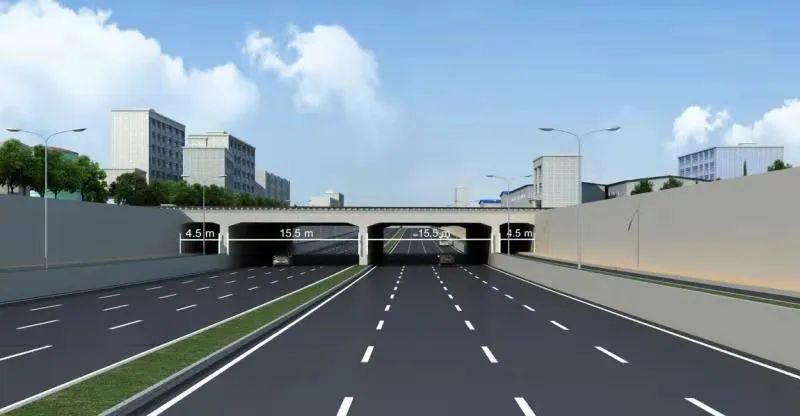 西安泾高城市通道下穿咸铜铁路工程顺利贯通