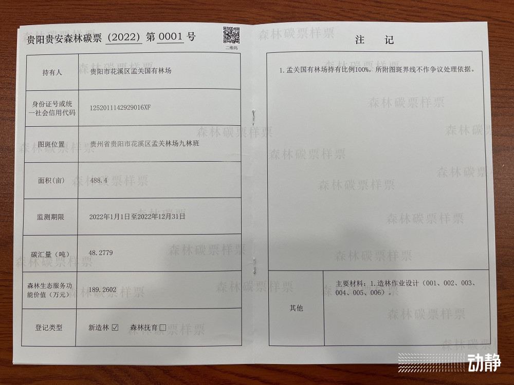 贵阳贵安发行首批森林碳票_腾讯新闻