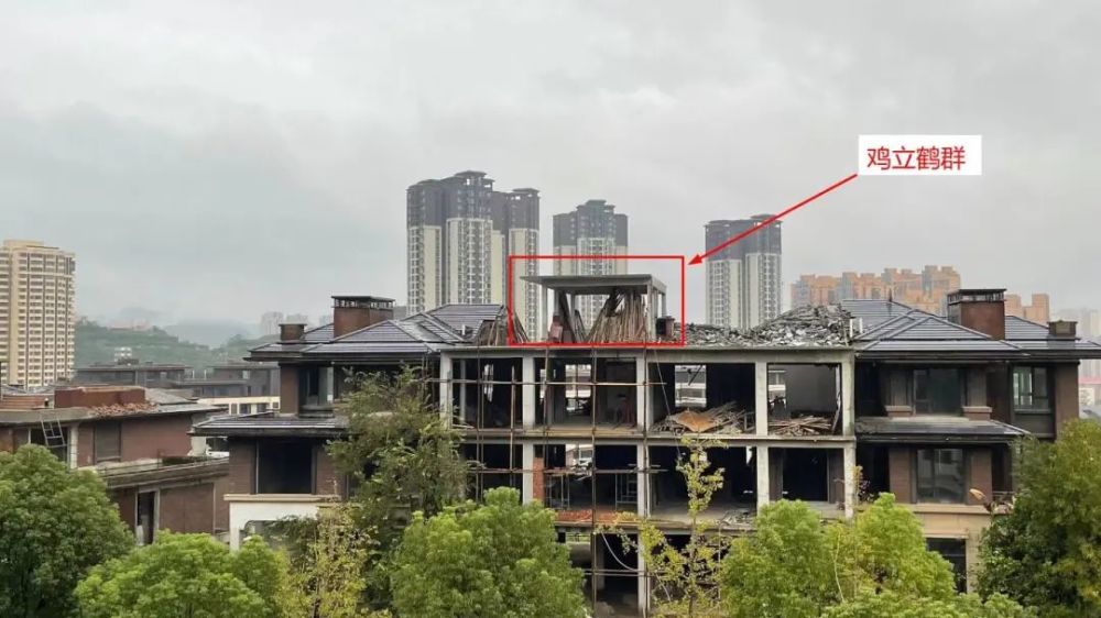 南充嘉陵大道绿地金澜府里面出现的这种场景,算是违建吗?_腾讯新闻