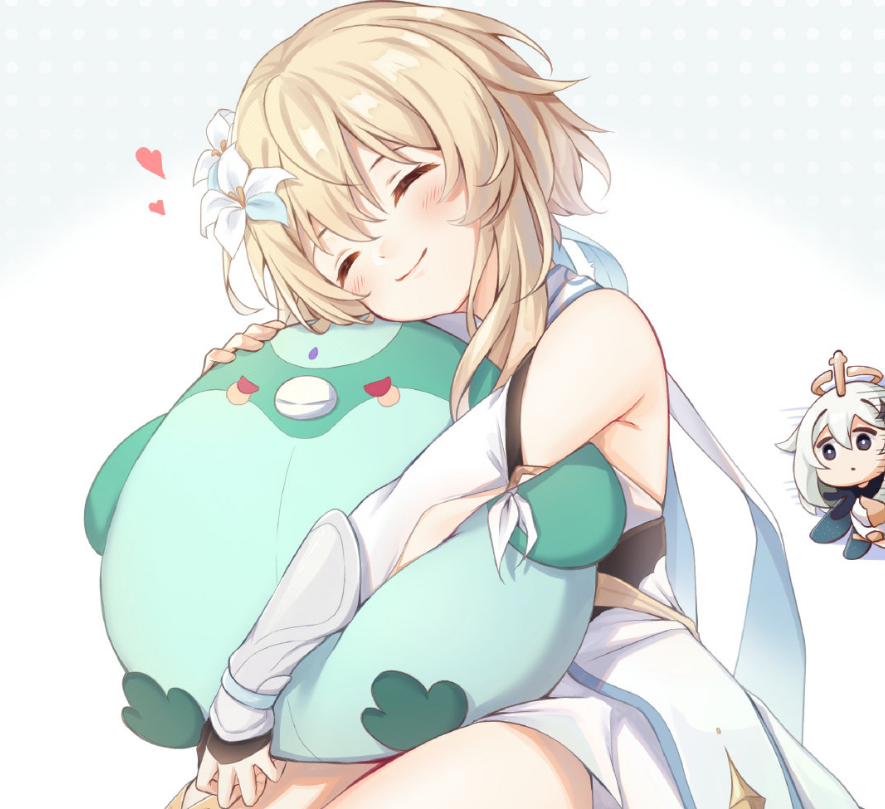 把原神中的主角妹妹"荧"给成功变身成了铠甲勇士