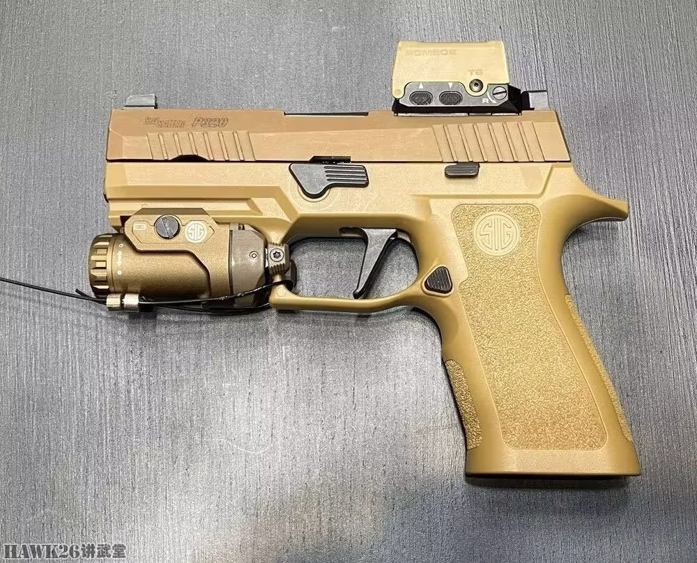 西格绍尔展示两支特殊手枪 连续拿下澳大利亚加拿大订单