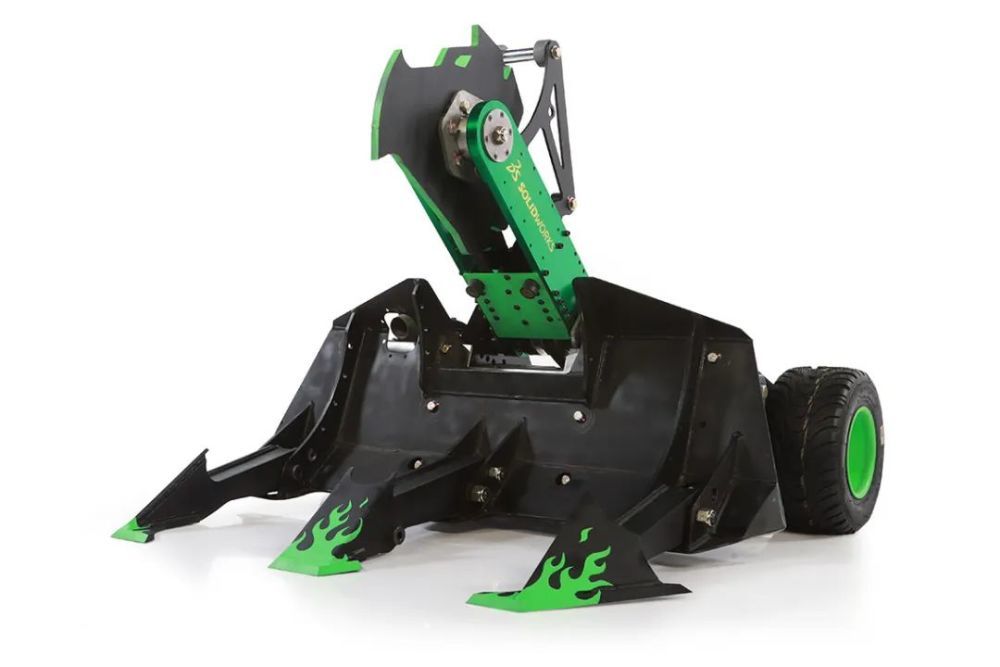 把酷炫的超级机甲带回家！BattleBots格斗机器人大战上新啦_腾讯新闻