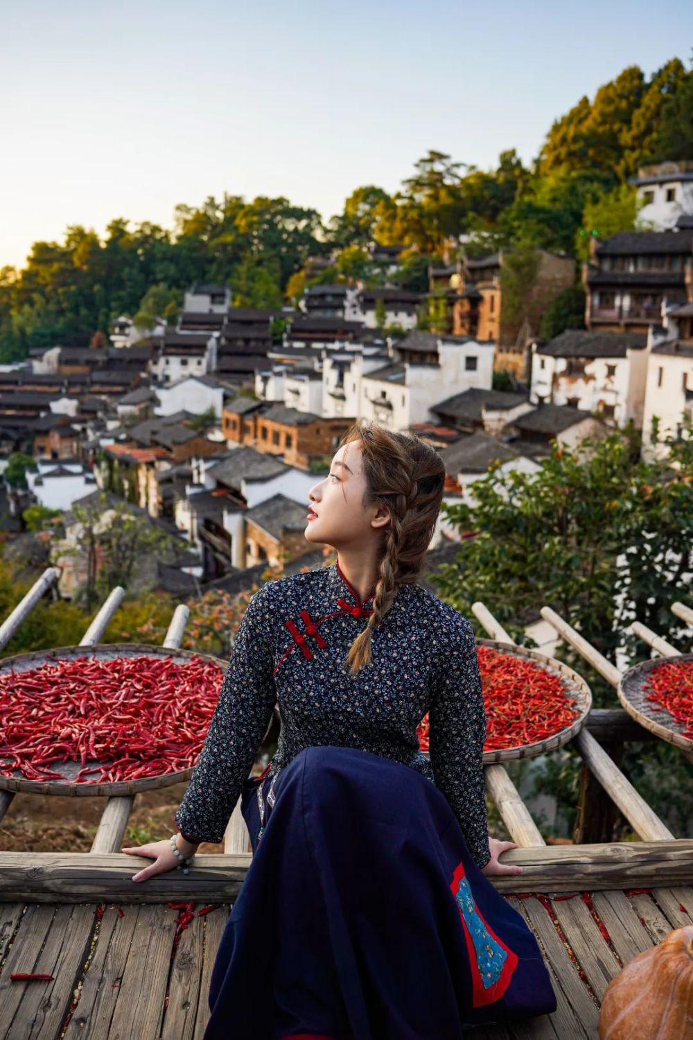 婺源晒秋分分钟出大片今年别再错过篁岭的盛世美颜啦