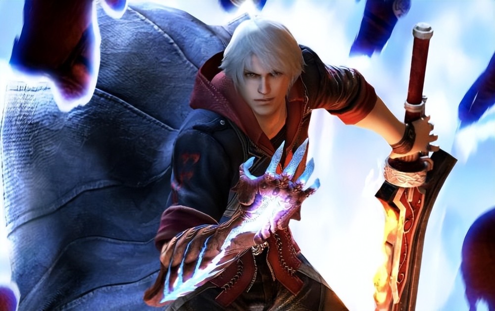 鬼泣4最大的话题肯定就是新主角尼禄了,当年他的真实血脉还未被官方