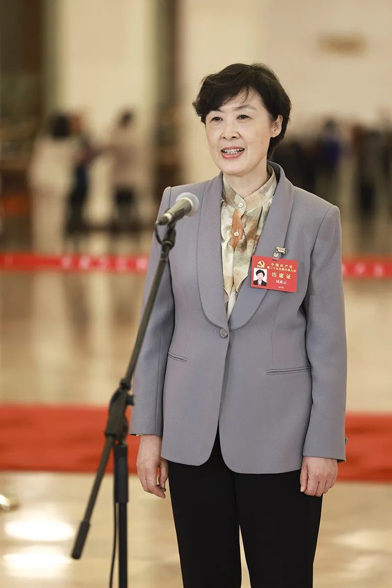 二十大首场"党代表通道",北京团代表钱素云亮相——_腾讯新闻