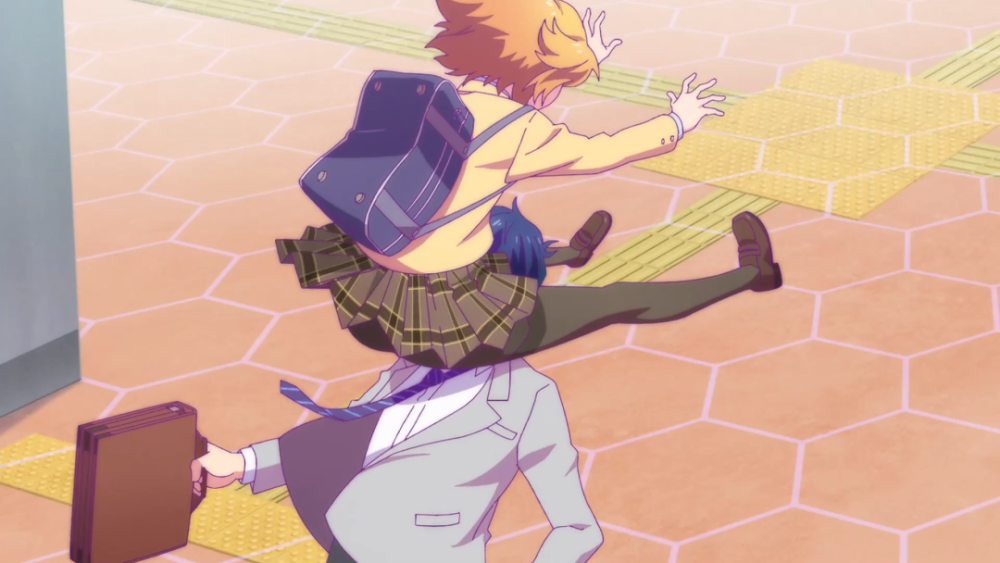 吆西,下一个场景;楼梯处,反正就是不明就里,妹子骑脸局~怎料这个妹子